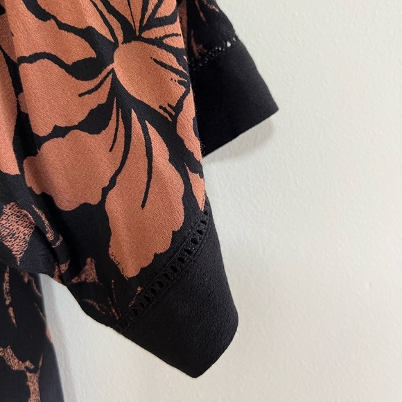 Anthropologie Maeve Mirabilis Batwing Kimono Sleeve Knee Length Dress, size 0 - Picture 7 of 11